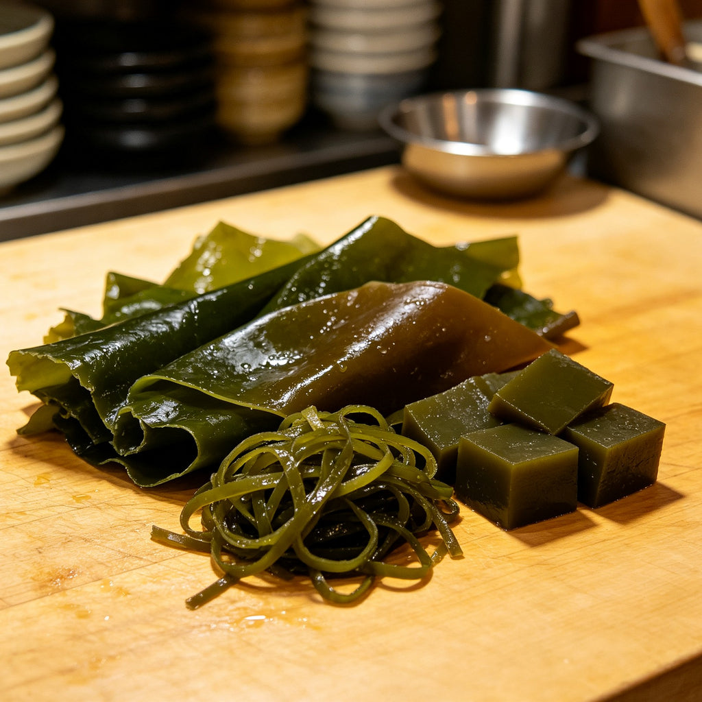 Fresh Kelp Noodle Seaweed Salad