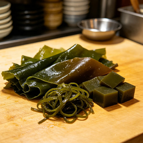 Fresh Kelp Noodle Seaweed Salad