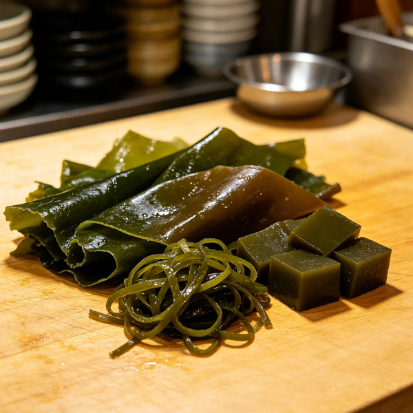 Fresh Kelp Noodle Seaweed Salad