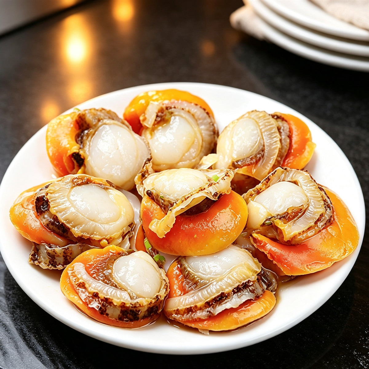 Fresh Whole Scallops In Shell