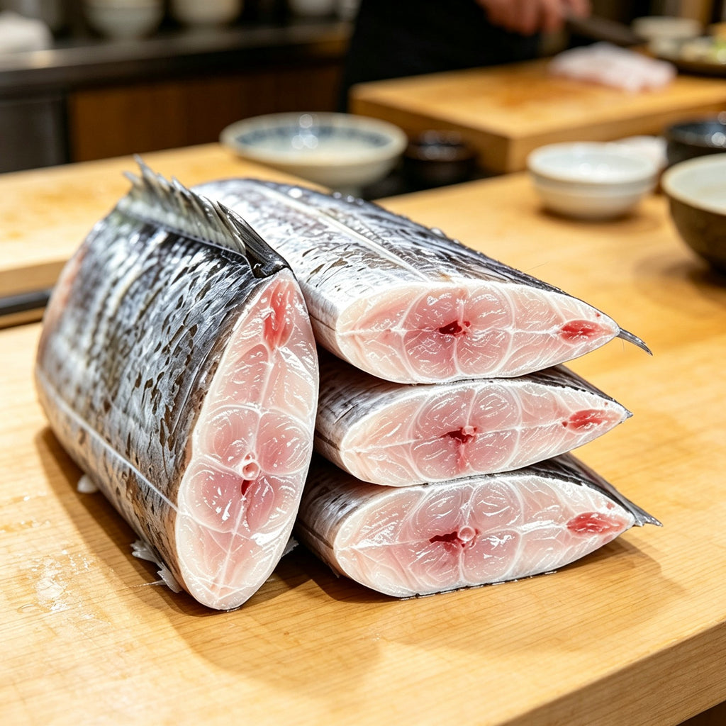 Fresh Mackerel Steaks Skin On
